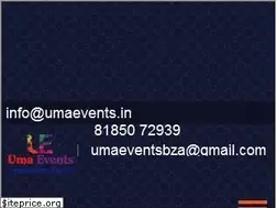 Sites similar to umaevents.in