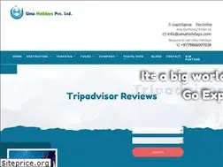 Sites similar to umaholidays.com