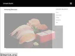 Sites similar to umamisushifl.com