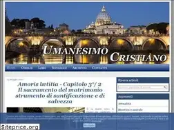 Sites similar to umanesimocristiano.org