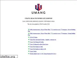 Sites similar to umangrealtech.com