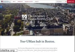 Sites similar to umassclub.com