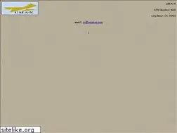 Sites similar to umaxco.com