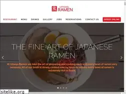 Sites similar to umayaramen.com