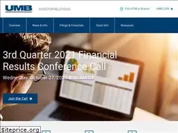 Sites similar to umbfinancial.com