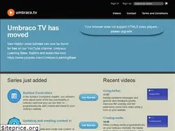 Sites similar to umbraco.tv