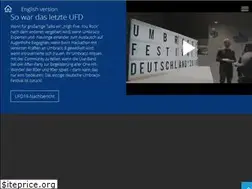 Sites similar to umbracofestival.de