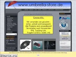 Sites similar to umbrella-store.de