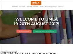 Sites similar to umea2017.com