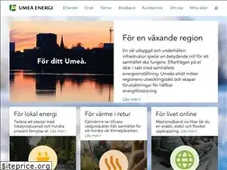 Sites similar to umeaenergi.se