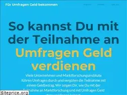 Sites similar to umfragen-geld.com