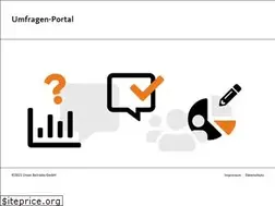 Sites similar to umfragen-portal.de
