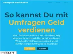 Sites similar to umfragengeldverdienen.de