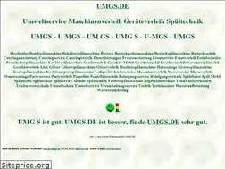 Sites similar to umgs.de