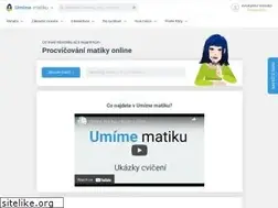 Sites similar to umimematiku.cz