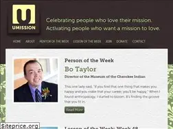 Sites similar to umission.org