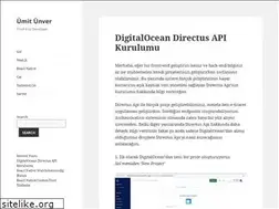 Sites similar to umitunver.net
