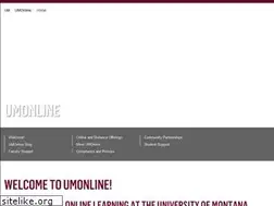 Sites similar to umonline.umt.edu