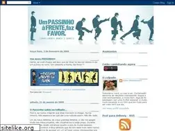 Sites similar to umpassinhoafrente.blogspot.com