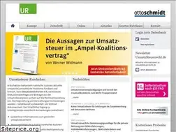 Sites similar to umsatzsteuer-rundschau.de