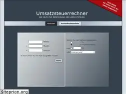 Sites similar to umsatzsteuerrechner.eu