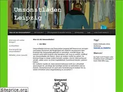 Sites similar to umsonstladen-leipzig.jimdofree.com