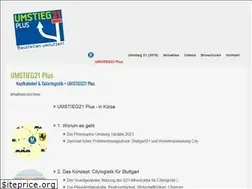 Sites similar to umstieg-21.de