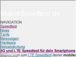 Sites similar to umtsspeedtest.de