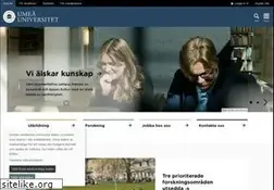 Sites similar to umu.se