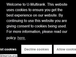 Sites similar to umultirank.org