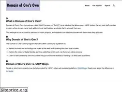 Sites similar to umw.domains