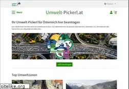 Sites similar to umwelt-pickerl.at