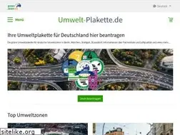 Sites similar to umwelt-plakette.de