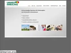Sites similar to umweltambulanz.de