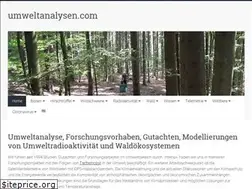 Sites similar to umweltanalysen.com