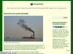 Sites similar to umweltbrief.org