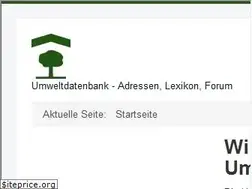 Sites similar to umweltdatenbank.de