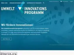 Sites similar to umweltinnovationsprogramm.de