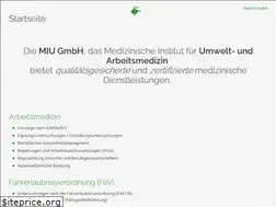 Sites similar to umweltmedizin.net