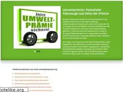 Sites similar to umweltpraemie.org