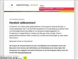 Sites similar to umweltstiftung-greenpeace.de
