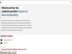 Sites similar to umzinyathi.gov.za