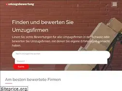 Sites similar to umzugsbewertung.ch