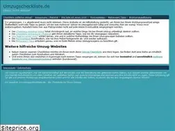 Sites similar to umzugscheckliste.de