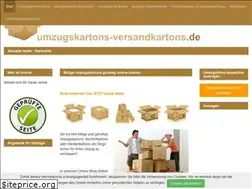 Sites similar to umzugskartons-versandkartons.de