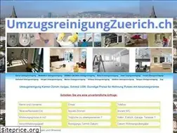 Sites similar to umzugsreinigungzuerich.ch