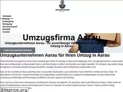 umzugsunternehmen-aarau.ch