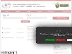 Sites similar to un-horaire.fr