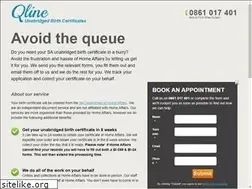 Sites similar to unabridgedbirthcertificates.co.za