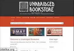 Sites similar to unabridgedbookstore.com